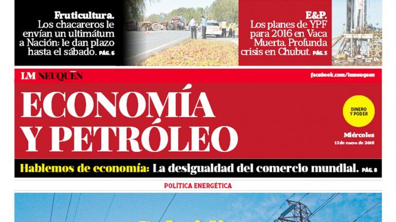 Suplemento Economía y Petroleo.