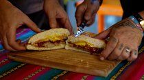 de foodtruck: sandwich de bondiola con ketchup casero
