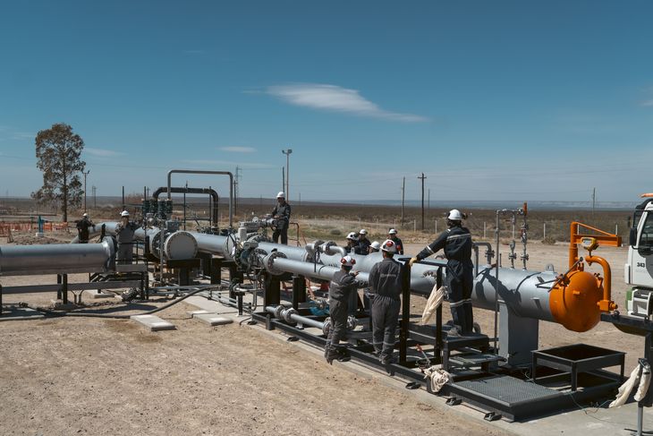 La obra demandó dos años de trabajos. La obra demandó dos años de trabajos.
