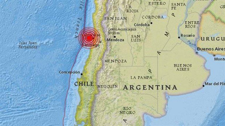 Un sismo de 6,1 sacudió anoche la zona del centro de Chile