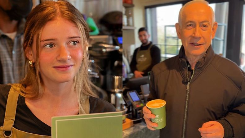 El video de Benjamin Netanyahu dura aproximadamente un minuto y fue grabado en el local Sataf, ubicado en Jerusalén. | LM Neuquen El video de Benjamin Netanyahu dura aproximadamente un minuto y fue grabado en el local Sataf, ubicado en Jerusalén.