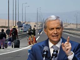 El presidente de Chile, José Antonio Kast, comienza obras de zanjas y muros ma contener inmigrantes. El presidente de Chile, José Antonio Kast, comienza obras de zanjas y muros ma contener inmigrantes.