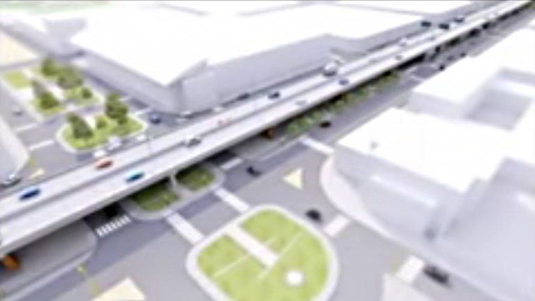 El proyecto de elevación de la multitrocha se presentó hasta con un video. También se había prometido un puente en Doctor Ramón y un estacionamiento subterráneo en el Parque Central.