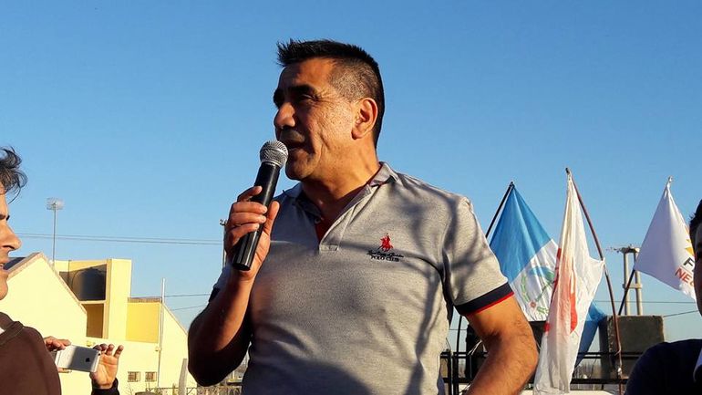 Ramón Rioseco, intendente de Cutral Co. Ramón Rioseco, intendente de Cutral Co.