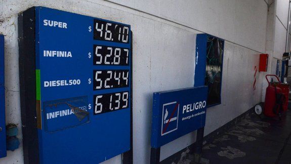 YPF se salió de la tarifa congelada.