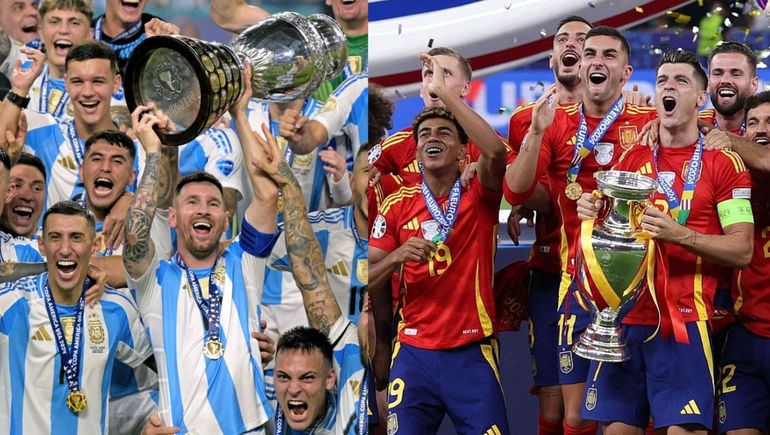 Revelan cuándo se podría jugar la Finalíssima entre Argentina y España y en qué país