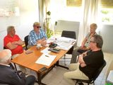 Zovich, titular de Obras Públicas, informó a los miembros de la Cupacip que el municipio apoyará su labor. 
