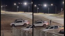 asi roban frente al shopping: dos jovenes filmaron al sospechoso y ayudaron a las victimas