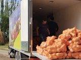 Comedores escolares de Cipolletti reciben hortalizas de productores regionales