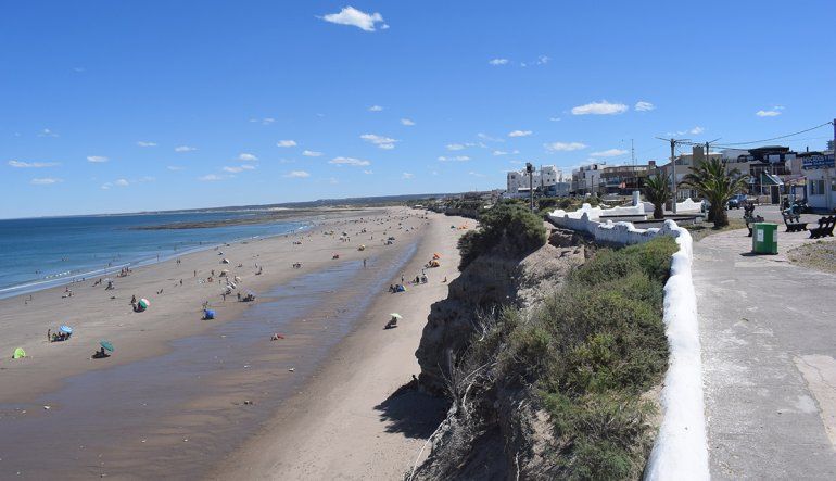 Con marea baja el distanciamiento se respeta.&nbsp;