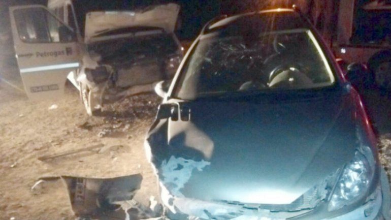 Venía borracho por la ruta y no se dio cuenta que venía una trafic de frente