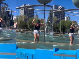 promesa cumplida: la libertad avanza en neuquen festejo adentro de una fuente en plena olascoaga promesa cumplida: la libertad avanza en neuquen festejo adentro de una fuente en plena olascoaga