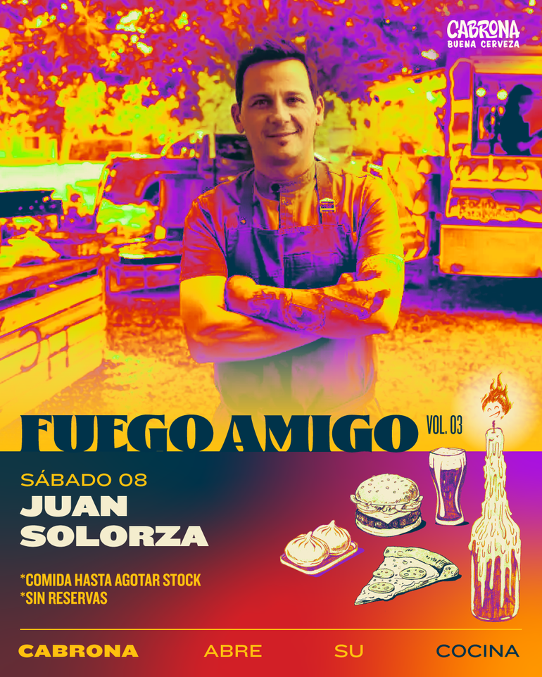 El inquieto y creativo Juan Solorza, cocina el sábado 8 un menú delicioso. El inquieto y creativo Juan Solorza, cocina el sábado 8 un menú delicioso.