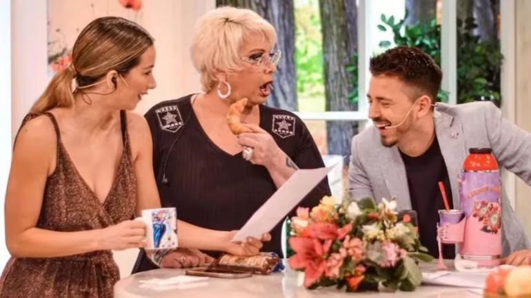 Carmen Barbieri, Estefi Berardi y Pampito Carmen Barbieri, Estefi Berardi y Pampito