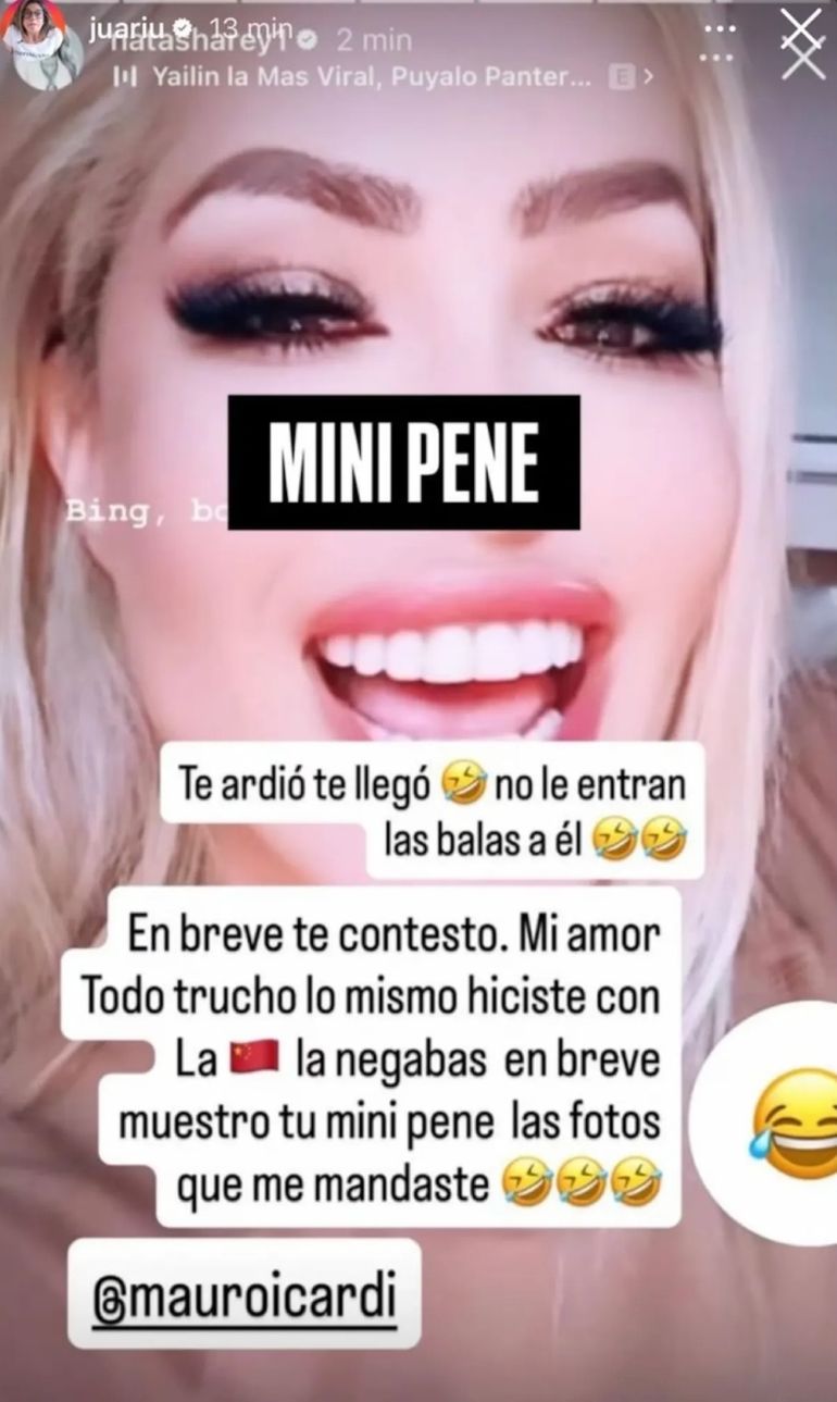 Una modelo filtró imágenes de Mauro Icardi Una modelo filtró imágenes de Mauro Icardi