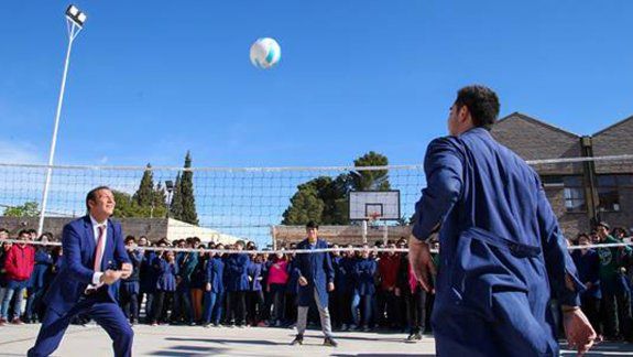 cutral co: gutierrez dijo presente en el aniversario y anuncio obras