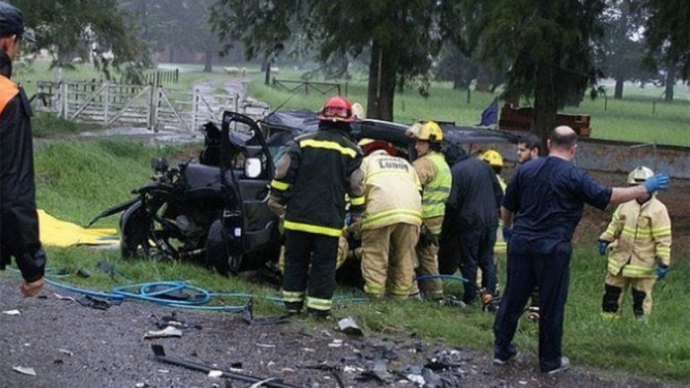 Viajaban desde Chubut a ver la Superfinal y murieron en un choque frontal