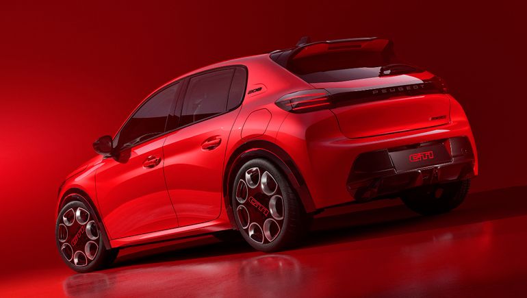 Peugeot E-208 GTI. Peugeot E-208 GTI.