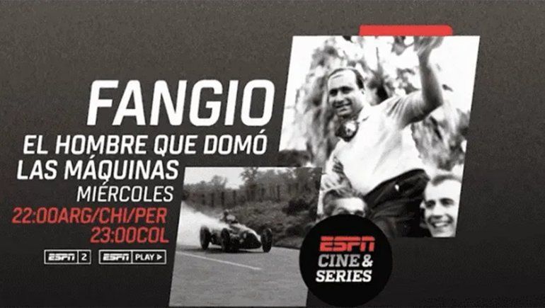 Fangio la serie se estrena hoy por ESPN