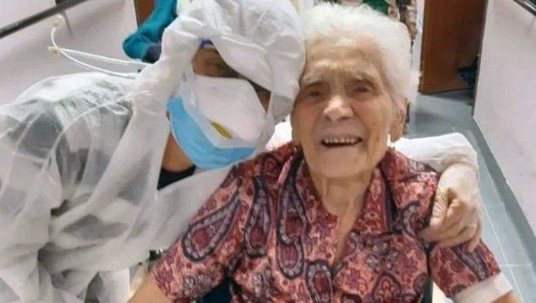 El coronavirus no pudo con una abuela de 104 años