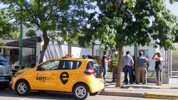 El estacionamiento medido se extenderá hasta la calle Libertad, pero no cruzará la avenida Alem, según la nueva propuesta del Municipio.