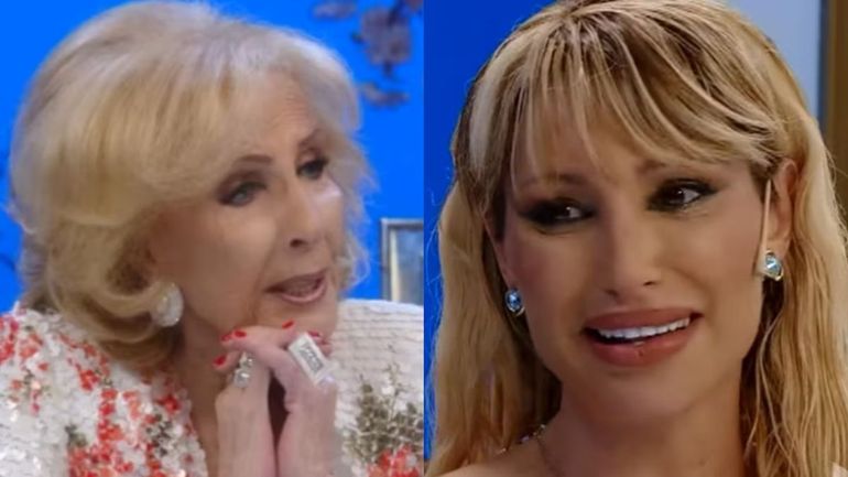 Tremendo: Vicky Xipolitakis y Mirtha Legrand se sacaron chispas en la mesa