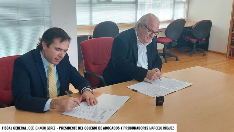 La fiscalía brindará capacitaciones del sistema penal a jóvenes abogados