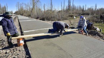 veredones a la vera del Río Limay