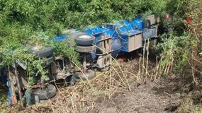 Está cerrado el paso Cardenal Samoré: desbarrancó un camión que transportaba gas | LM Neuquen Está cerrado el paso Cardenal Samoré: desbarrancó un camión que transportaba gas