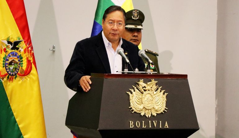 El expresidente de Bolivia Luis Arce.