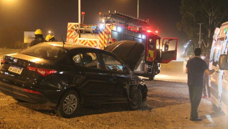 Camión con semirremolque causó un violento choque en Ruta 7