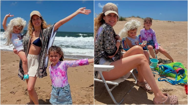 Las vacaciones de Isabel Macedo y sus hijas Las vacaciones de Isabel Macedo y sus hijas