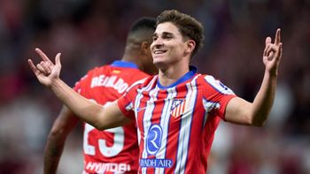 Julián Álvarez cortó una larga sequía con un tanto ante el Barcelona. Julián Álvarez cortó una larga sequía con un tanto ante el Barcelona.