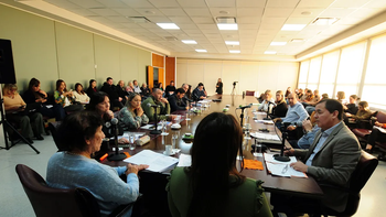 Las comisiones de la Legislatura debate sobre el polémico proyecto de armas no letales Las comisiones de la Legislatura debate sobre el polémico proyecto de armas no letales