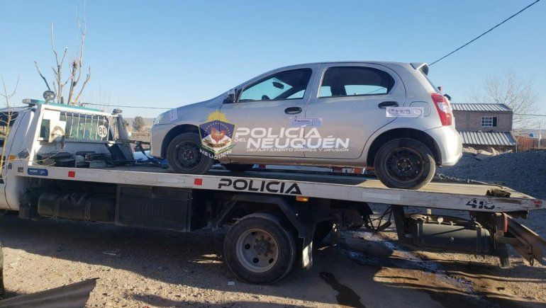 Una calcomanía fue decisiva a la hora de identificar y recuperar el auto que había sido robado el domingo por la tarde en Río Grande.