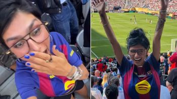 Las redes sociales se llenaron de comentarios por la apuesta deportiva de la influencer y por su campaña anti-argentina.