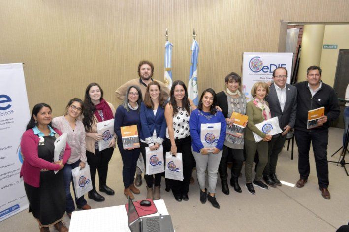 El equipo del CeDIE, responsable del primer neuquino de historia provincial.