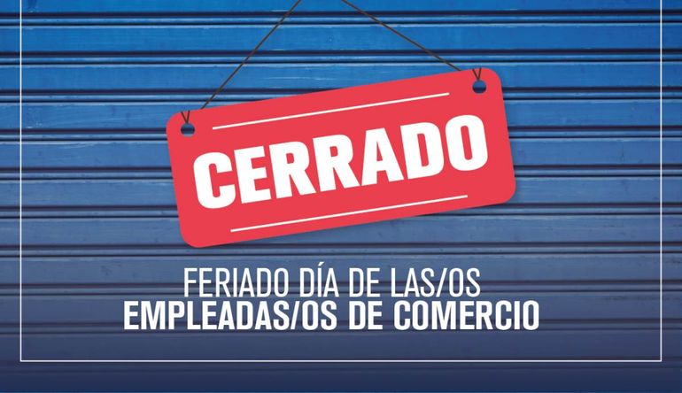 El Día del Empleado de Comercio se traslada, aquellos empleados que trabajen obtendrán un pago doble. El Día del Empleado de Comercio se traslada, aquellos empleados que trabajen obtendrán un pago doble.