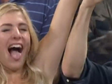 Es viral por sus fondos blancos de birra consecutivos en el US Open