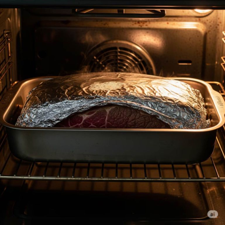 Recurrir a un horno de cocina es ideal para recalentar carne, cerdo o pollo. Recurrir a un horno de cocina es ideal para recalentar carne, cerdo o pollo.