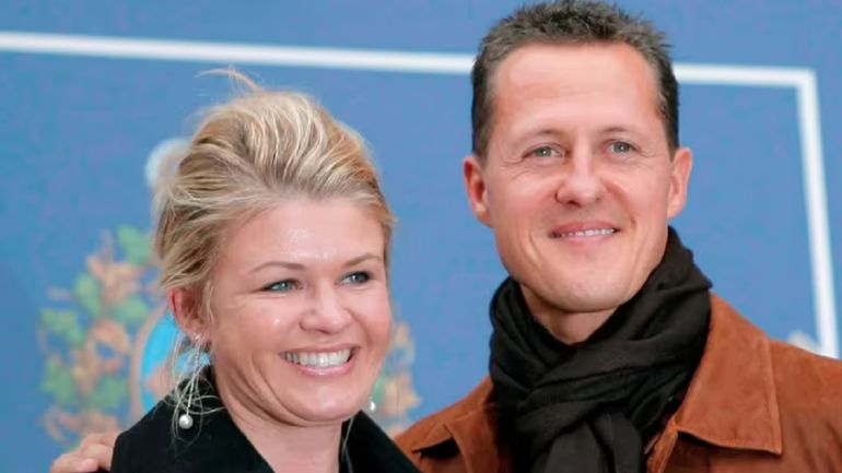 Michael Schumacher y su esposa Corinna