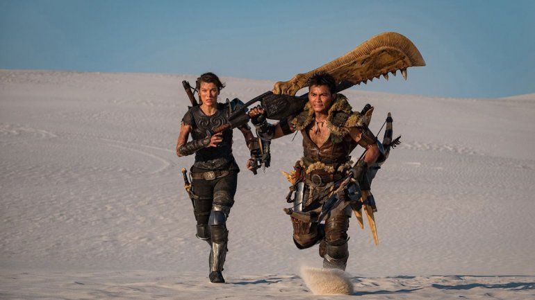 Monster Hunter: primera imagen oficial de la película con Milla Jovovich y Tony Jaa