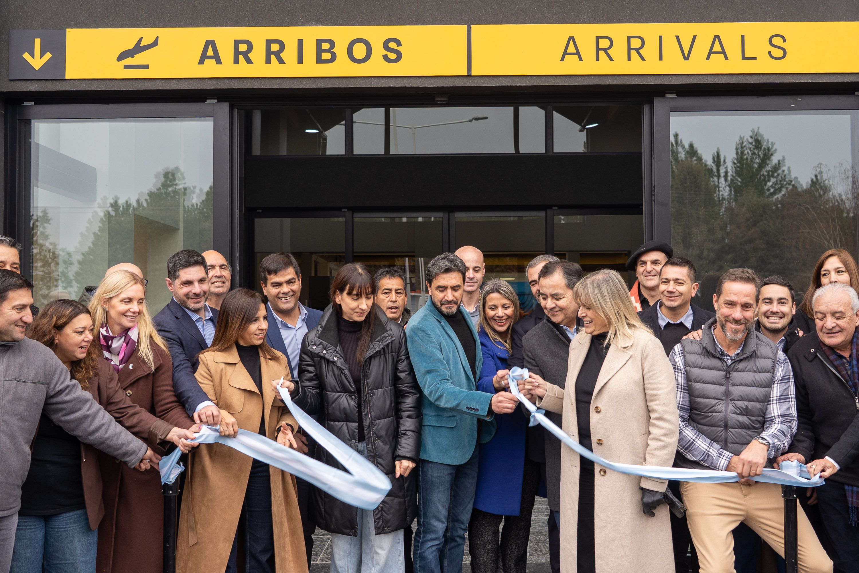 Inauguraron las obras de ampliación del Aeropuerto Chapelco.