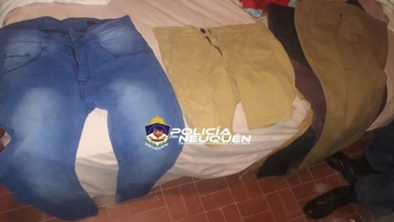 Recuperaron $100 mil en ropa robada de una tienda