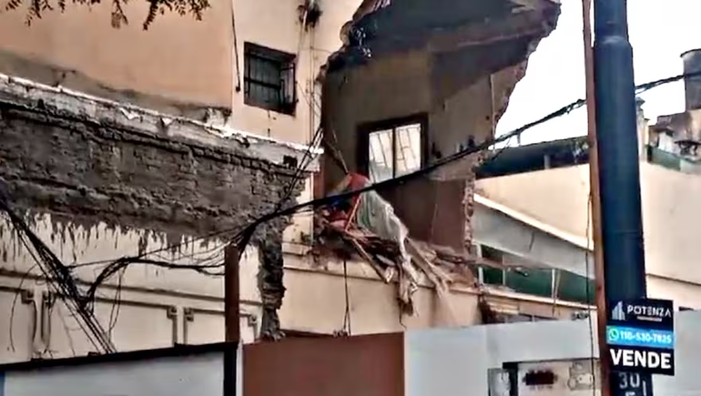 Diluvio en CABA: complicaciones por inundaciones y un derrumbe fatal