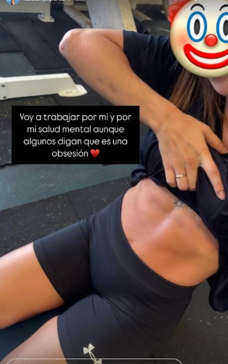 El entrenamiento de Sol Pérez a semanas de ser mamá El entrenamiento de Sol Pérez a semanas de ser mamá