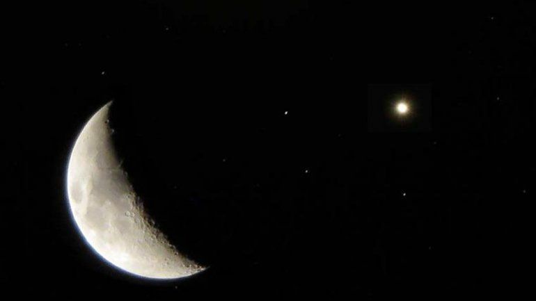 El acercamiento de la Luna y una estrella gigante se verá en Neuquén