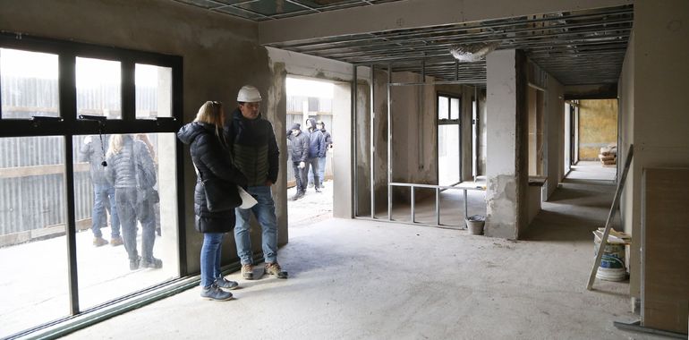 Una de las dependencias del edificio. Una de las dependencias del edificio.