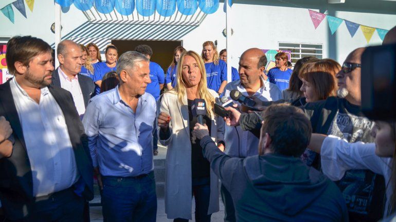 Pechi inauguró un NIDO en Valentina