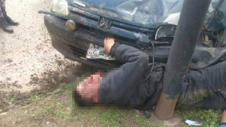 La carnicería y el auto